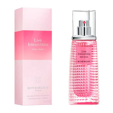 live irresistible rosy crush eau de parfum givenchy|givenchy pink rose crush.